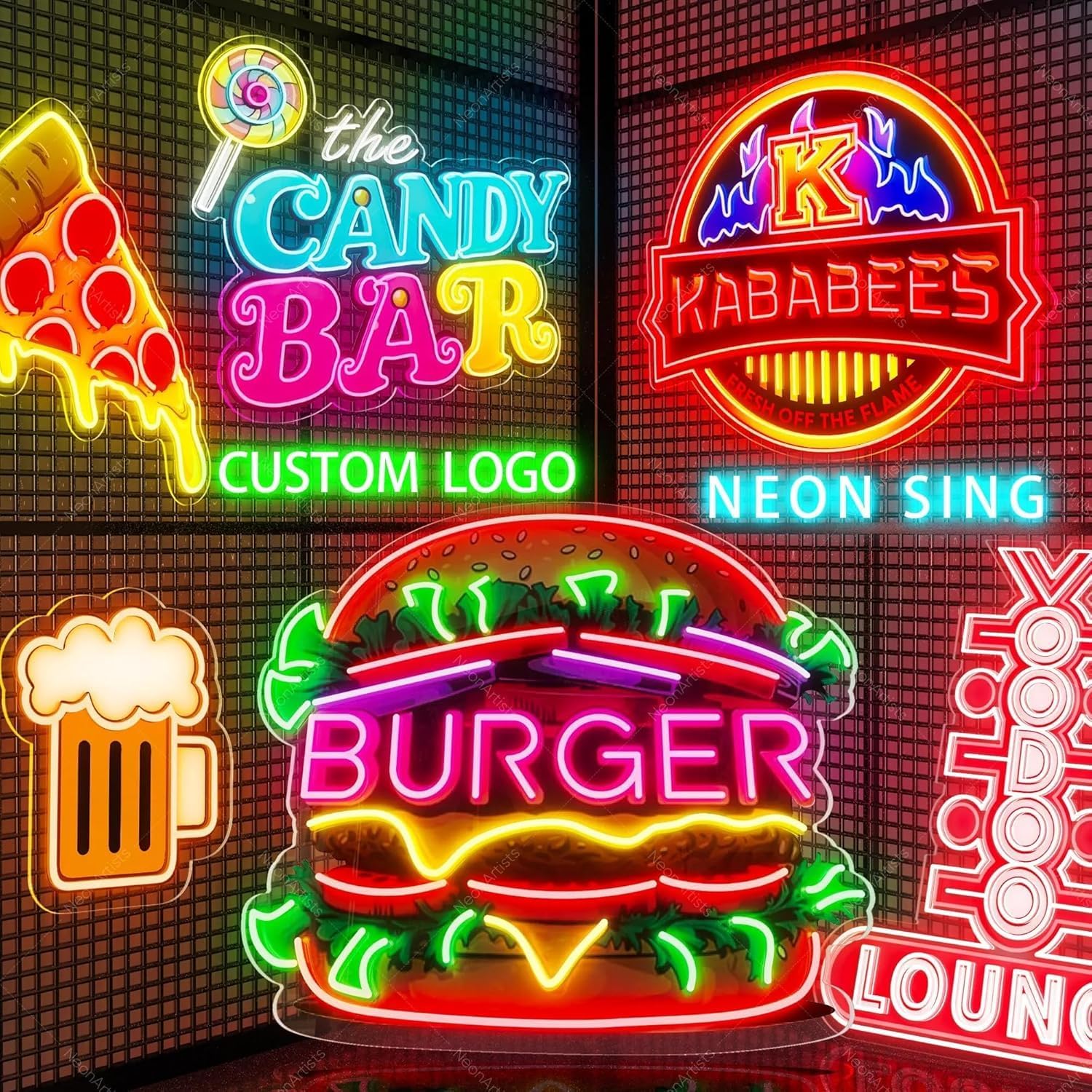 Enseigne néon LED personnalisé - Party Games Name avis et prix