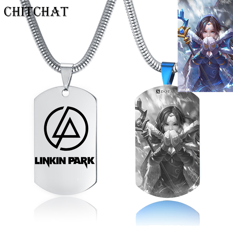 Collier personnalisé en acier  - Party Games Name avis et prix