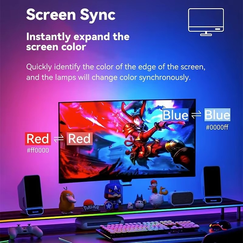 Bande lumineuse RGB pour jeux, - Party Games Night avis et prix
